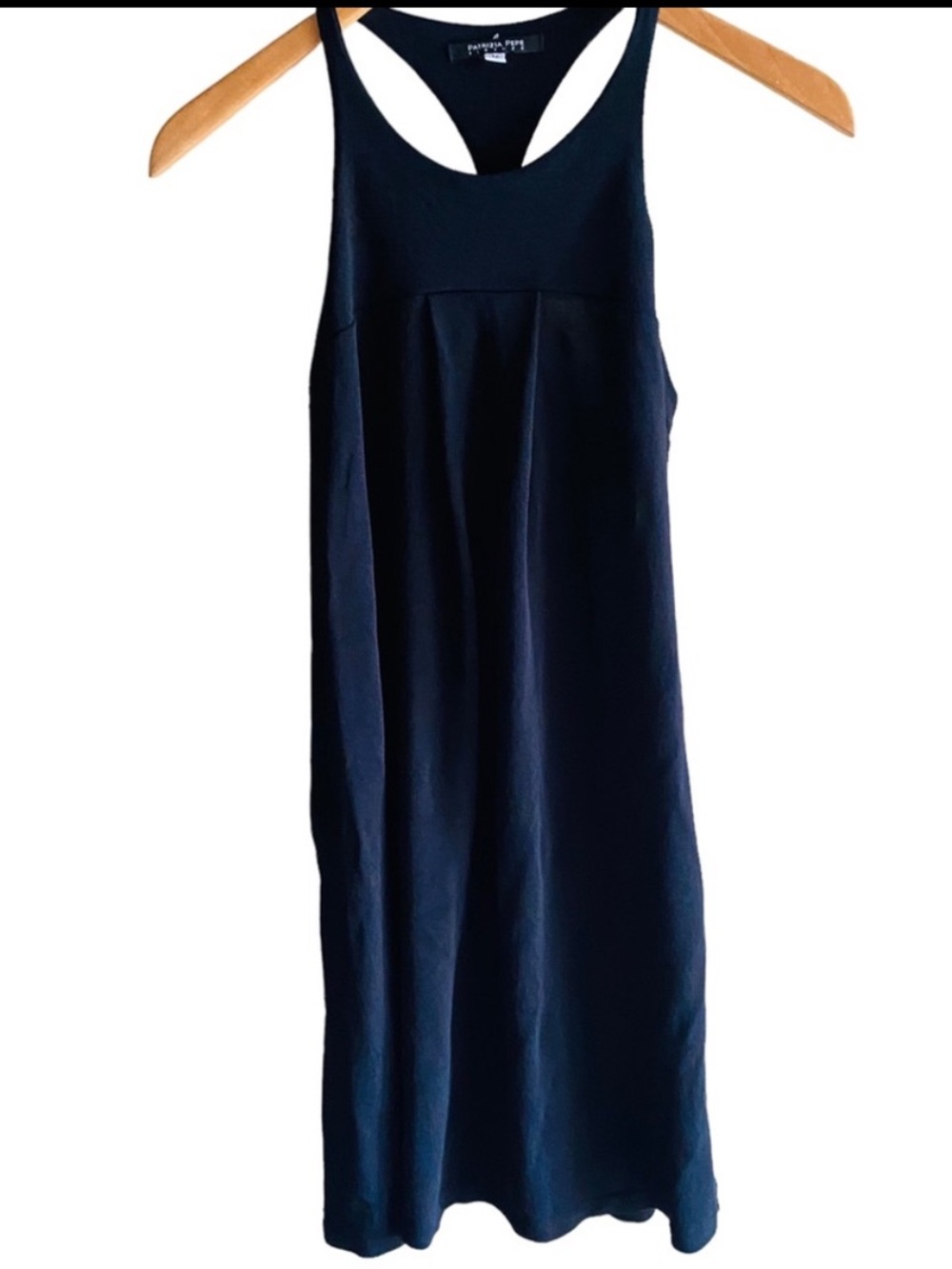 PATRIZIA PEPE Firenze Black Racerback Dress babydoll Y2K